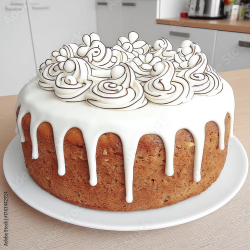 Classic Fruit Cake, colorin...