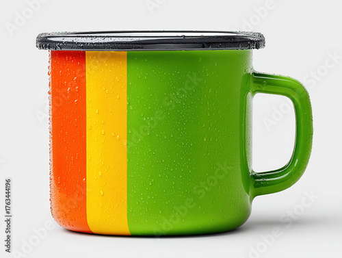 Colorful melamine camping c...