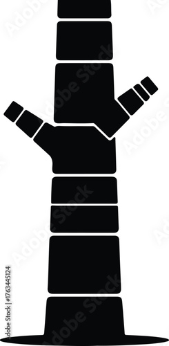 Silhouette Whisk cooking utensil culinary tool for baking vector illustration