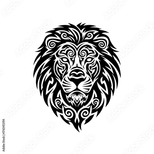 Lion Vector Art Silhouette 