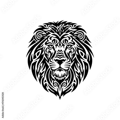 Lion Vector Art Silhouette 