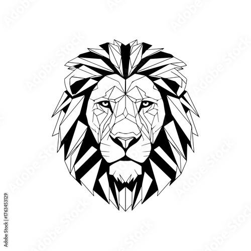 Lion Vector Art Silhouette 