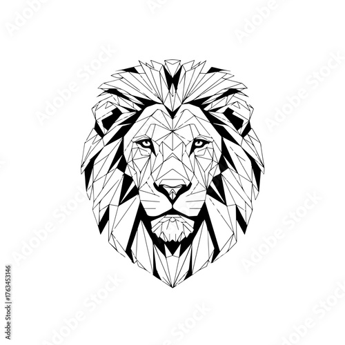 Lion Vector Art Silhouette 