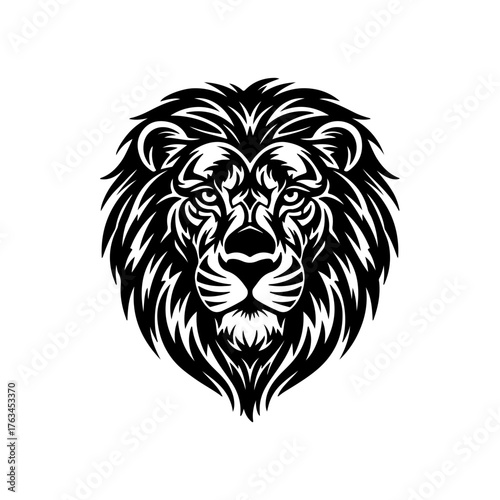 Lion Vector Art Silhouette 