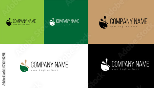kitchen logo, organic logo, Eco Friendly logo 