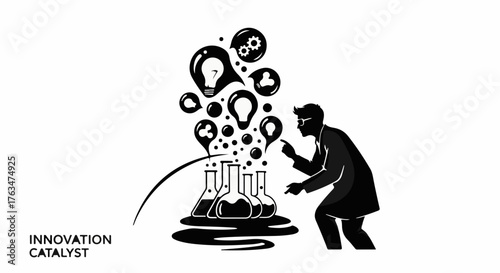 Scientist sparks innovative ideas from bubbling laboratory experiments