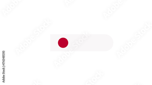 Japan Colorful Geometric Flag MotionTransparent 3D