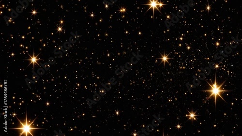 Starry night sky background
