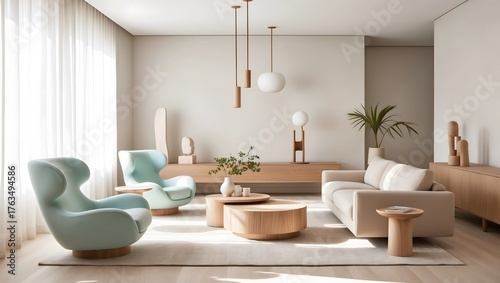 Modern Home with Simple Elegant Decor. 