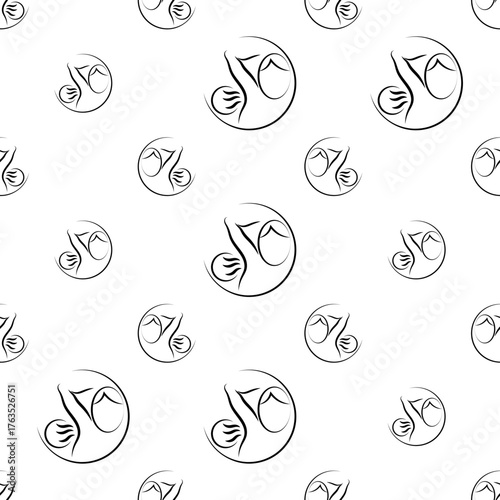 Body Odour Icon Seamless Pattern Y_2510002