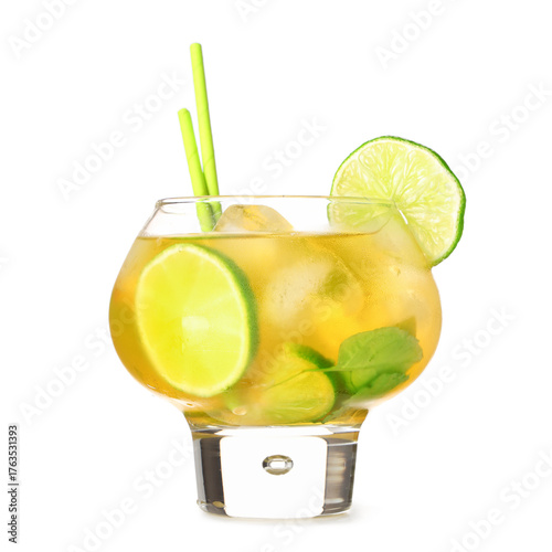 Refreshing summer cocktail ...