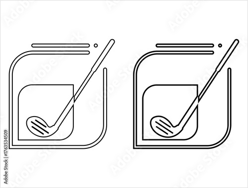 Golf Club Icon Y_2204001