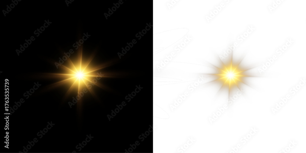 Fototapeta premium Fantasy White Shine Background.