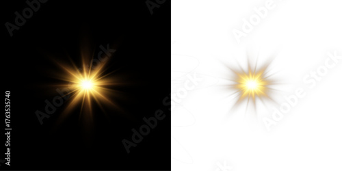 Magical Starlight Glow Effect PNG