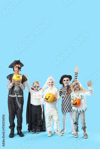 Group of children dressed f...