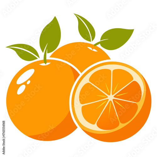 grapefruit  on white background