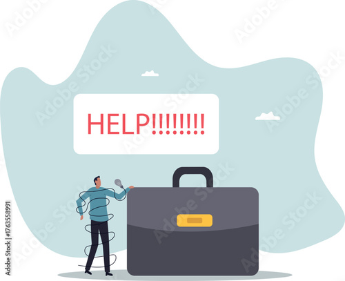 Need help and support to solve problem, desperate or burnout from overworked, request or ask for help.about a man and his life.