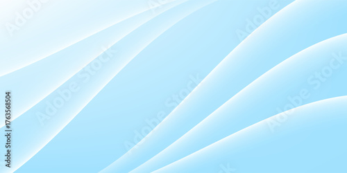 Abstract white wavy glowing lines on a blue background. Futuristic digital high-technology pattern. Health Care concept. Vector
