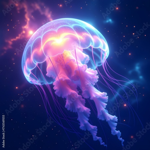 jellyfish in the water