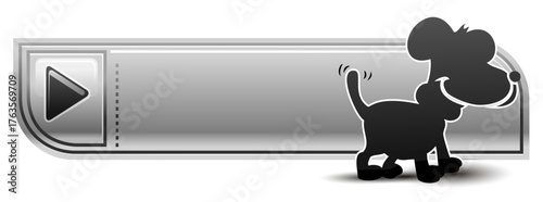 domestic dog shop banner.ai