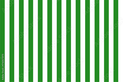 Forest Green and White vertical stripes pattern background,wallpaper,vector illustration,seamless striped backdrop.