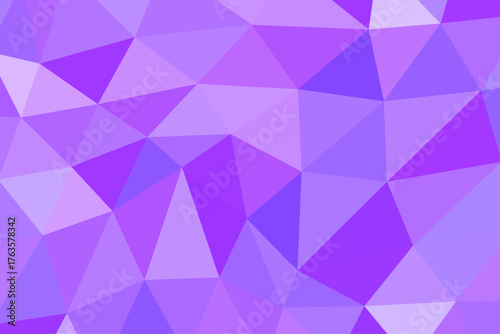 紫のポリゴン背景デザイン