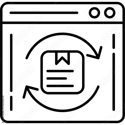 Return & Exchange Icon