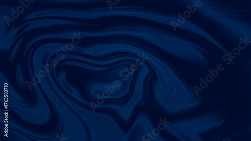 Dark navy blue liquid swirl background with a subtle abstract