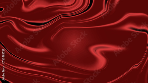 Luxurious deep crimson silk or satin wavy pattern for an elegant aesthetic.