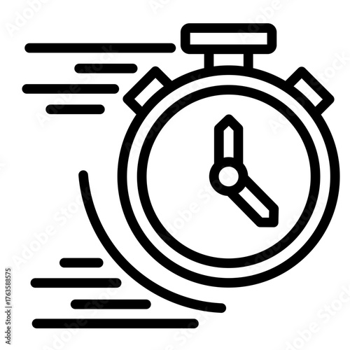 Photography Fast Time Icon Element For Design