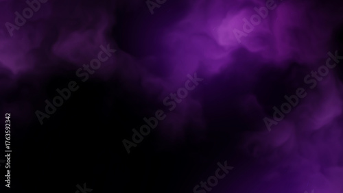 Fotografie Dark purple smoke abstract background