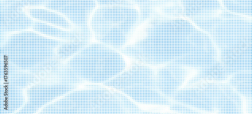 Blue and white water ripples light surface overlay background. 3d clear ocean surface pattern with reflection effect backdrop. Marble desaturated texture.