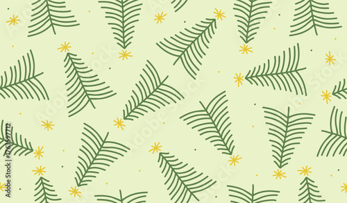 Cute christmas pattern background vector design