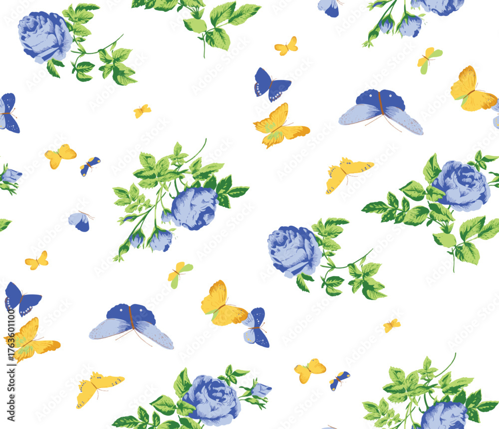 Fototapeta premium digital and textile Seamless Pattern.