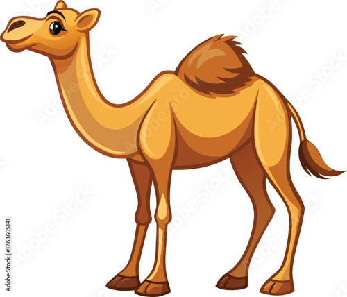 Simple camel icon | Animal logo vector concept