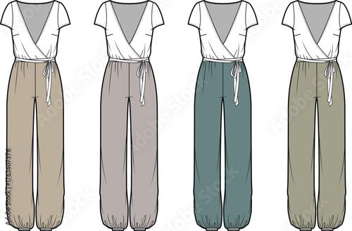 Fashionable Jumpsuit Outfits Stylish Designs for Women's Apparel