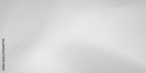 Premium silver foil background with metal mirror texture. Chrome gradient surface with light simple texture