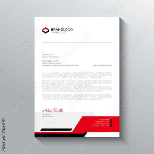 Creative Branding Letterhead