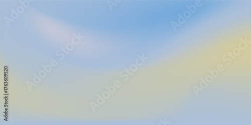 Vector Light blue, pink color vector banner. Pastel gradient sky pattern. Blurred light fuzz colorful gradient background. Pastel smooth mesh shapes. blured