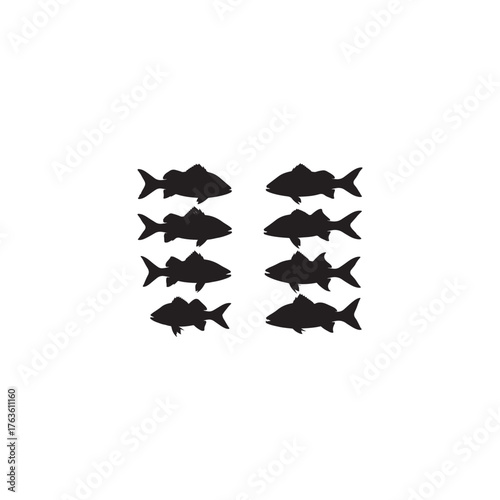 Silhouette of a sailing ship with full sails