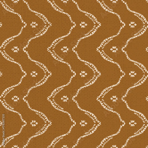 Bohemian texture, aztec rustic seamless pattern. Contemporary texture tan brown cream, boho tile sophisticated textile, luxury minimalist line dots , neutral organic surface design timeless wallpaper