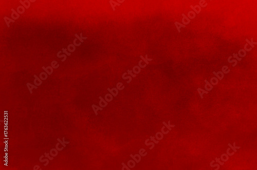 Red abstract background in watercolor style