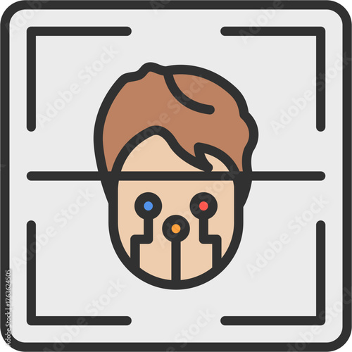 Face Scanner Icon