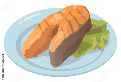 Realistic tartlets with caviar on a white background - Vector illustration