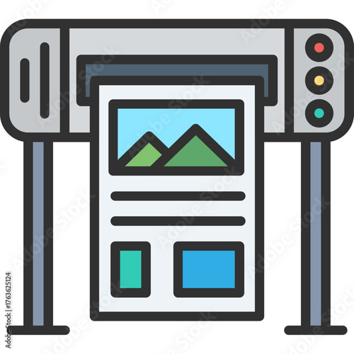 Plotter  Icon