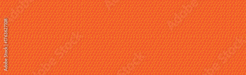 Panoramic background of red eggs of sea fish - Vector illustration