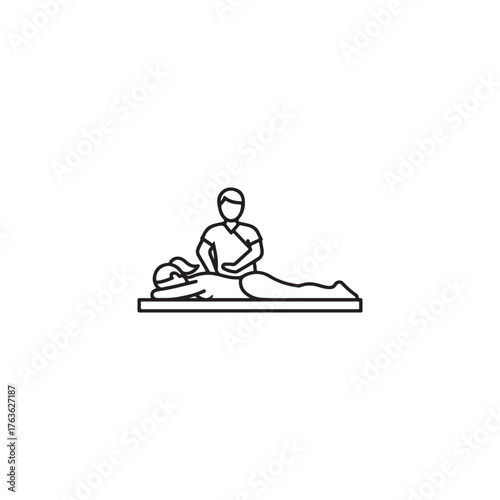 Illustration of a water heater with a gas flame