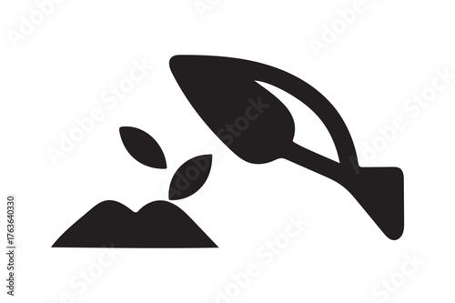 Tea leaf pluck silhouette.01