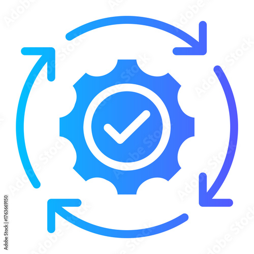 criteria gradient icon
