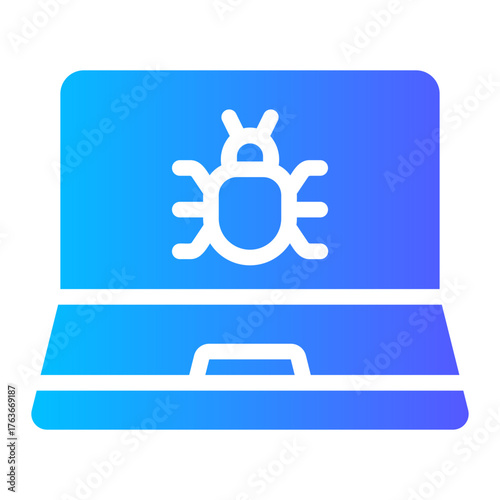 malware gradient icon